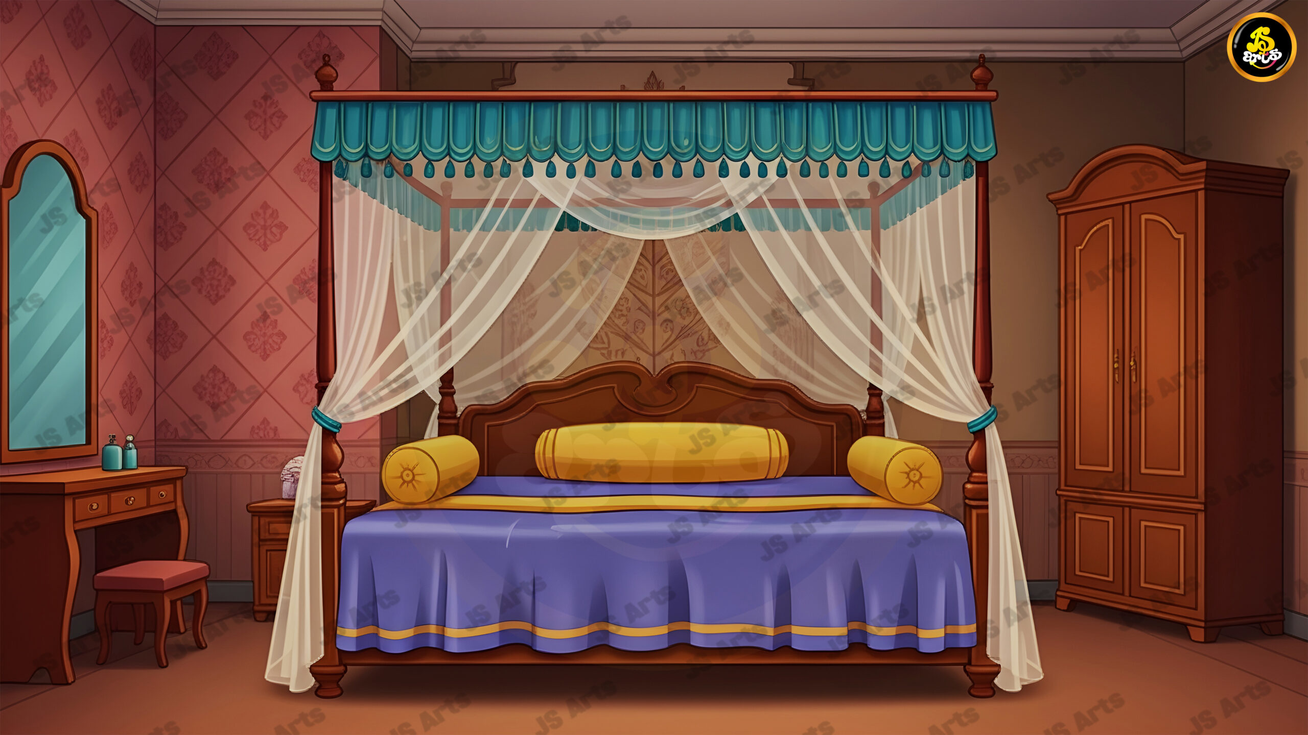 Raja Ka Bedroom – Shahi Kamra Background